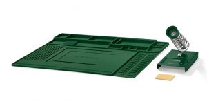 Lötmatte und Lötkolbenständer Set