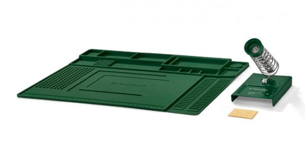 Lötmatte und Lötkolbenständer Set
