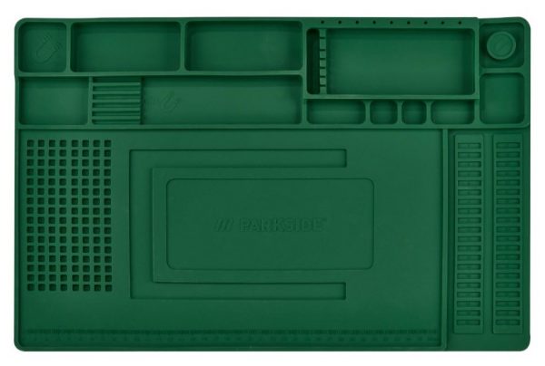 Lötmatte und Lötkolbenständer Set